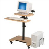 Hi-Hi-Lo-3 40" W Computer Workstation