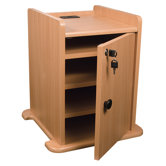 Presentation Cart Locking Cabinet