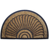 CocoRubber Semicircle Doormat