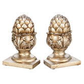Pineapple Library Bookends