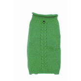 Roll Neck Single Cable Dog Sweater