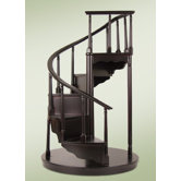 Spiral Left Staircase