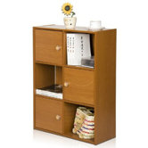PASiR 3 Tier Shelf with 3 Door and Round Handle