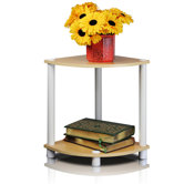 Turn 'n' Tube 2 Tier Corner Display Rack Shelving Unit