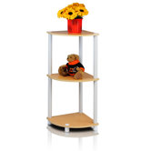Turn 'n' Tube 3 Tier Corner Display Rack Shelving Unit