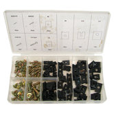 Sheet Metal U-Clip and Screw Assortment