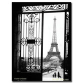 Views of Paris by Sally Gall, Traditional Canvas Art - 32" x 24"