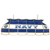 U.S. Navy Stained Glass Pool Table Light
