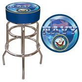 30" US Navy Padded Bar Stool
