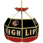 16" Miller Girl in The Moon Stained Glass Tiffany Lamp