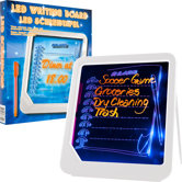 LED Writing Menu Message Board in White
