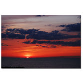 Great Lake Sunset Landscape by Kurt Shaffer, Canvas Art - 16" x 24"