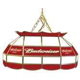 Budweiser 28" Stained Glass Pool Table Lamp