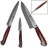3 Piece Proline Chef Knife Set