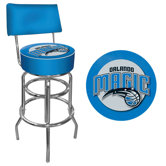 NBA Padded Swivel Back Bar Stool