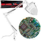 Swing Arm Incandescent Magnifying Glass