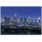 Los Angeles by Yakov Agani Canvas Art