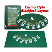 Casino Style Blackjack Layout 36" x 72"