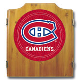 NHL Dart Board and Cabinet Set