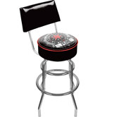 WWE Padded Barstool with Back