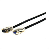 VGA/UXGA Metal Hood HD15 Pin Plug to Jack Cables