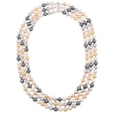 Sterling Silver Pearl Strand Necklace
