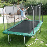Summit 8' x 14' Rectangle Trampoline and Safety Enclosure