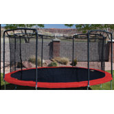 Oval Trampoline Replacement Frame Pad in Red