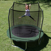 8' Round Trampoline with Safety Enclosure
