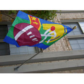 Wall Mounted Flagpole