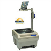 Open Head Single Lens Overhead Projector (2200 lumens) with Optional Lamp Changer