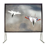 Viewable Fixed Frame Projector Screen - 16:9 Format 100" Diagonal