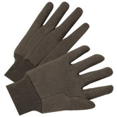 Jersey Gloves - 4503 9 oz brown jersey cotton glove