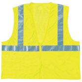 Bi-V245 Mesh Class 2 Vests Cls 2  Ansi  Mesh With 2" Silver Tape & Zipper: 101-75253 - cls 2  ansi  mesh with 2" silver tape/zip hi vis