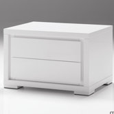 Frost 2 Drawer Nightstand