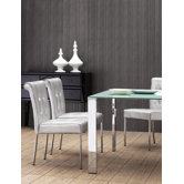 Fox Trot Dining Chair in Silver