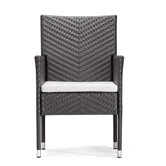 Catalan Outdoor Dining Arm Chair with Cushion