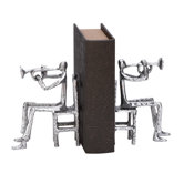 Aluminum Musician Bookend (Set of 2)