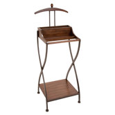 Multipurpose Metal Wood Coat Rack