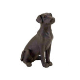 Table Top Polystone Dog Statue