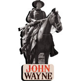 John Wayne Horse Chunky Magnet