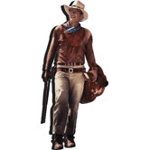John Wayne Stand Chunky Magnet