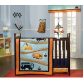 Construction Crib Bedding Collection