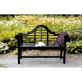 Lutyens Wood Garden Bench
