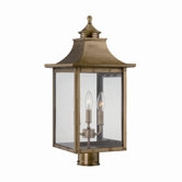 St. Charles 3 Light Outdoor Post Lantern
