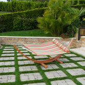 Cantina Wood Arc Hammock with Stand
