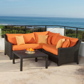 Tikka 4 Piece Deep Seating Group with Cushions