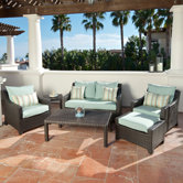 Bliss 6 Piece Deep Seating Group with Cushions