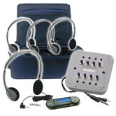 4 Person Portable MP3 Listening Center
