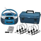 CD / USB / MP3 Listening Center with HA2V Personal Headphones